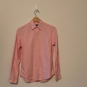 Women’s Ralph Lauren Pink Button-Down Shirt, size 4